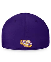 Men's Top of the World White, Purple Lsu Tigers Iconic Flex Hat