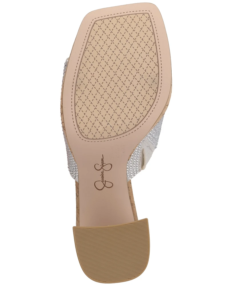 Jessica Simpson Kashet Platform Block-Heel Dress Sandals