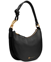 Donna Karan Roslyn Small Leather Hobo Bag