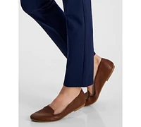 Style & Co Petite Mid Rise Pull On Straight Leg Ponte Pants, Created for Macy's