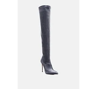 mad miss stiletto calf boots