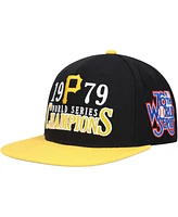Men's Mitchell & Ness Black Pittsburgh Pirates World Series Champs Snapback Hat