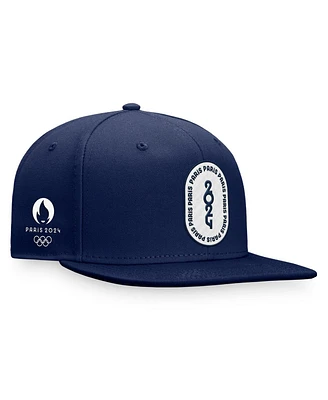 Men's Fanatics Navy Paris 2024 Summer Olympics Snapback Hat