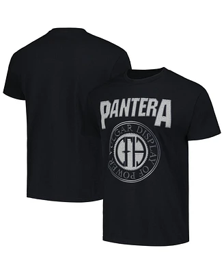 Men's and Women's Black Pantera Vulgar Display of Power T-shirt