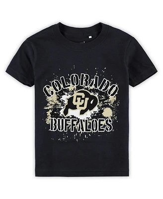 Toddler Boys and Girls Garb Black Colorado Buffaloes Toni T-shirt