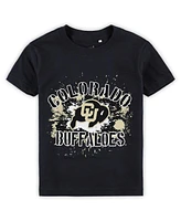 Toddler Boys and Girls Garb Black Colorado Buffaloes Toni T-shirt