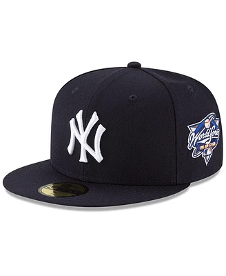 Men's New Era Navy York Yankees World Series Wool 59FIFTY Team Fitted Hat
