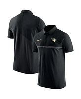 Men's Nike Black Wake Forest Demon Deacons Coaches Performance Polo Shirt