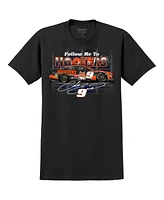 Men's Hendrick Motorsports Team Collection Black Chase Elliott Hooters Car T-shirt