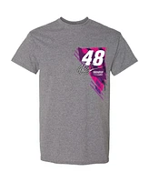 Men's Hendrick Motorsports Team Collection Heather Charcoal Alex Bowman Ally T-shirt