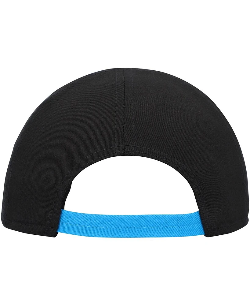 Baby Boys and Girls New Era Black Miami Marlins Team Color My First 9TWENTY Flex Hat