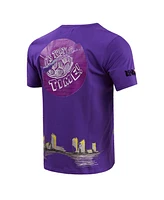 Men's and Women's Freeze Max Purple Teenage Mutant Ninja Turtles Donnie Defender Graphic T-shirt