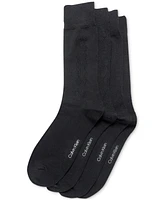 Calvin Klein Men's 4-Pk. Crew Dress Socks