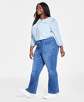 Levi's Plus 726 High-Rise Flare-Leg Jeans