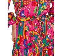 Adrianna by Papell Women's Printed Shirtdress