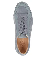 Frye Women's Ivy Court Low Lace Up Leather Sneakers - Steel Blue