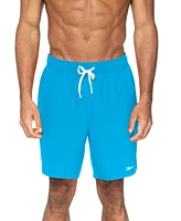 Reebok Men's Core Volley Four-Way Stretch Quick-Dry 9" Swim Trunks