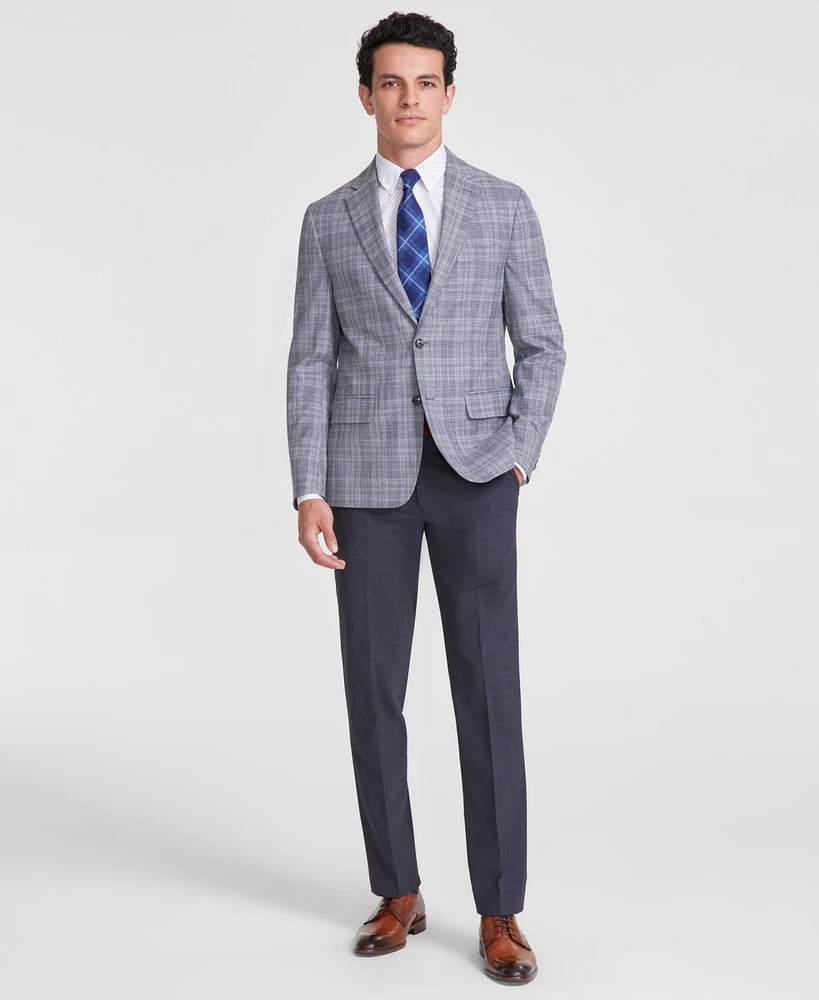 Tommy Hilfiger Men's Modern-Fit Plaid Sport Coat