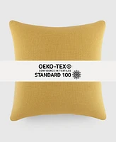ienjoy Home Washed and Distressed Decorative Pillow, 20" x