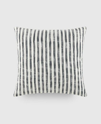 ienjoy Home Yarn Dyed Thin Stripe Decorative Pillow, 20" x