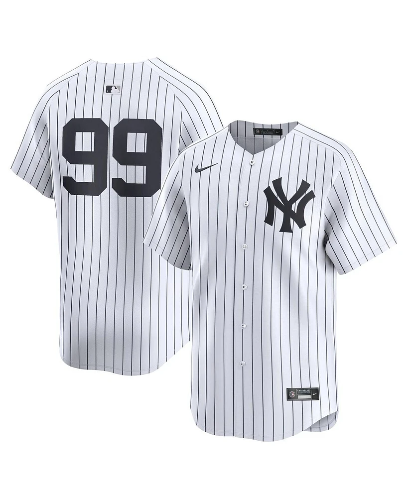 Men's Nike Aaron Judge White New York Yankees Home Limited Player Jersey