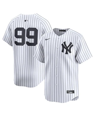 Nike Men's Aaron Judge White New York Yankees Home Limited Player Jersey