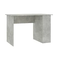 Desk Concrete Gray 43.3"x23.6"x28.7" Engineered Wood