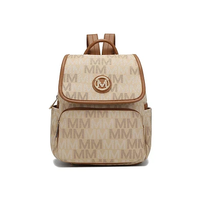 Mkf Collection Drea Signature Backpack Purse Bag By Mia K
