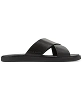 Cole Haan Men's Nantucket Cross Strap Slip-On Slide Sandals
