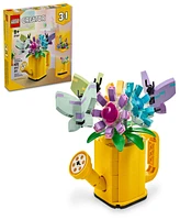 Lego Creator 3 in 1 Flowers in Watering Can Building Toy 31149, 420 Pieces