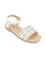 Marc Fisher Little and Big Girls Hazel Woven Open Toe Sandals