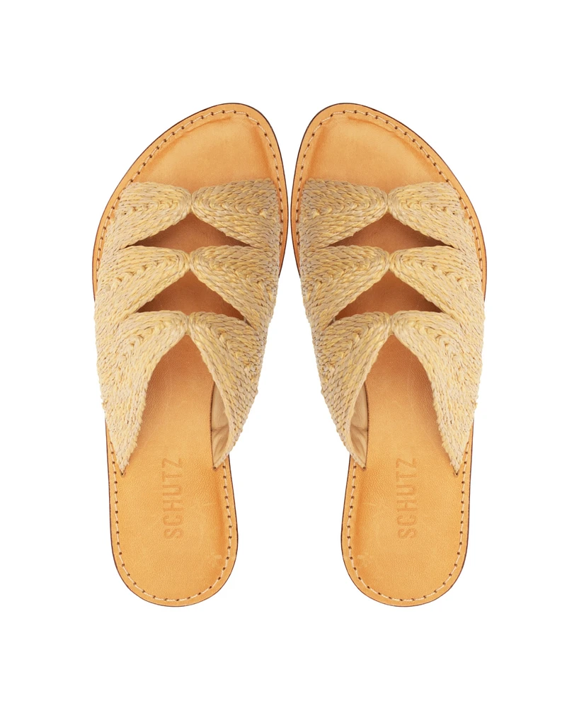 Schutz Women's Ivy Flat Sandals