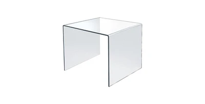 Azar Displays Clear Acrylic Riser Pedestal Display 11.5"W 11.5"D x 11.5"H, 4