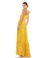 Women's Ieena Floral One Shoulder Bow Maxi Dress