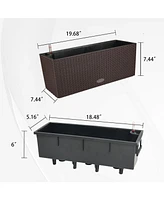 Aoodor Mahliya Planter Box (Set of 4)