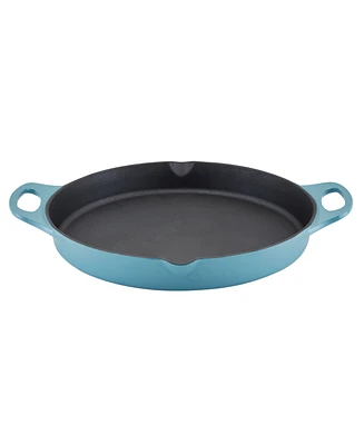 Rachael Ray Nitro Cast Iron 14" Skillet with Side Handles