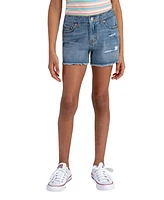 Levi's Big Girls Girlfriend Mid Rise Shorts