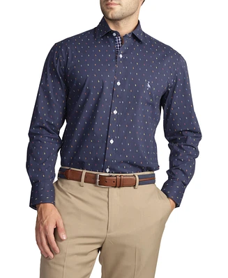 Byrd Cotton Stretch Long Sleeve Shirt