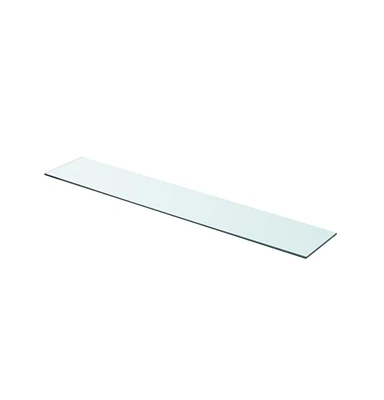 Shelf Panel Glass Clear 35.4"x5.9"