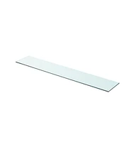 Shelf Panel Glass Clear 35.4"x5.9"