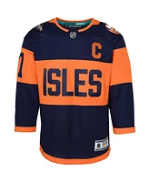 Big Boys Anders Lee Navy New York Islanders 2024 Nhl Stadium Series Premier Player Jersey