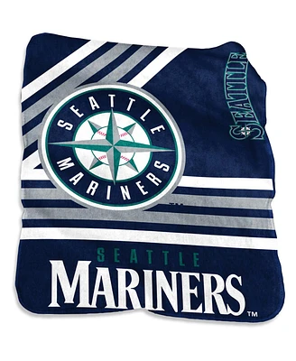 Seattle Mariners 50'' x 60'' Plush Raschel Throw Blanket