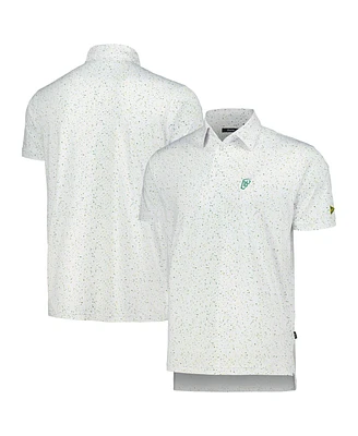 Men's Breezy Golf White Wm Phoenix Open Splatter Polo