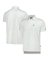 Men's Breezy Golf White Wm Phoenix Open Splatter Polo