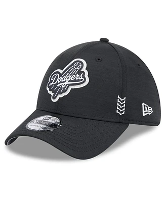 Men's New Era Los Angeles Dodgers 2024 Clubhouse 39THIRTY Flex Fit Hat
