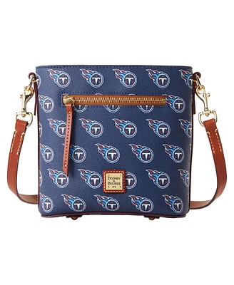 Women's Dooney & Bourke Tennessee Titans Signature Small Zip Crossbody Purse