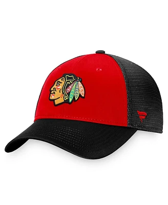 Men's Fanatics Red Chicago Blackhawks Special Edition 2.0 Trucker Adjustable Hat