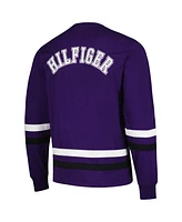 Men's Tommy Hilfiger Purple, Black Baltimore Ravens Nolan Long Sleeve T-shirt