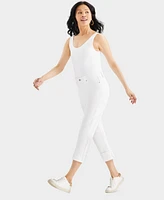 Style & Co Women's High-Rise Cuffed Capri, Created for Macy's