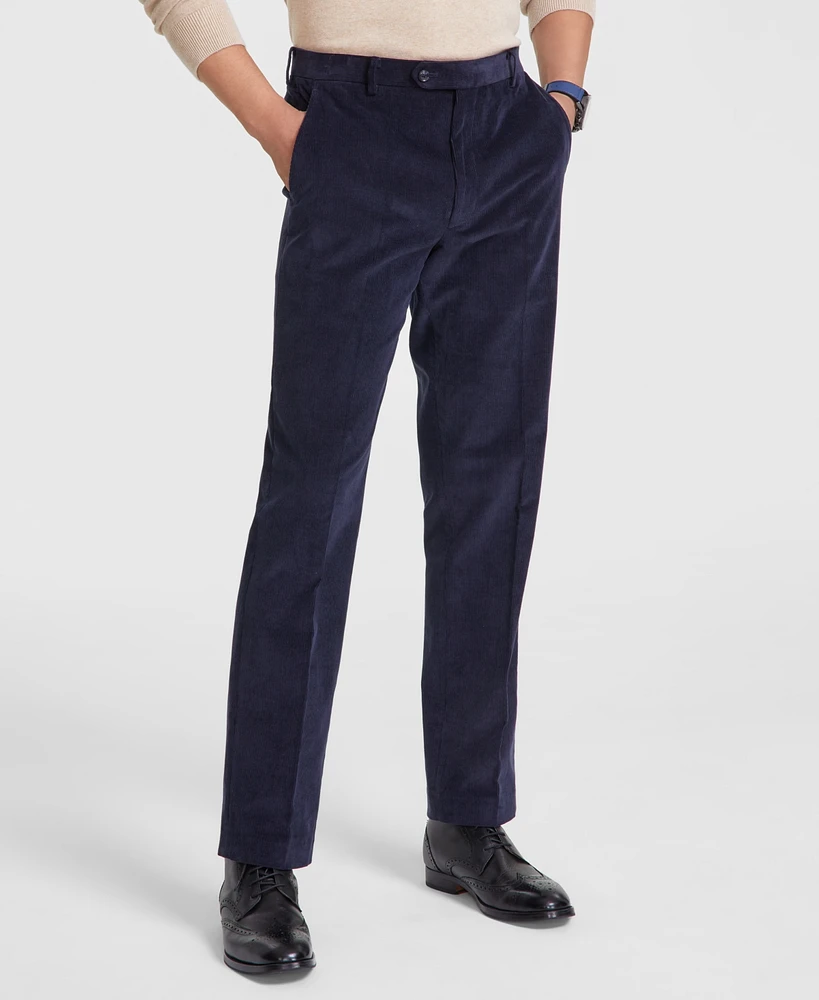 Tommy Hilfiger Men's Modern-Fit Solid Corduroy Pants